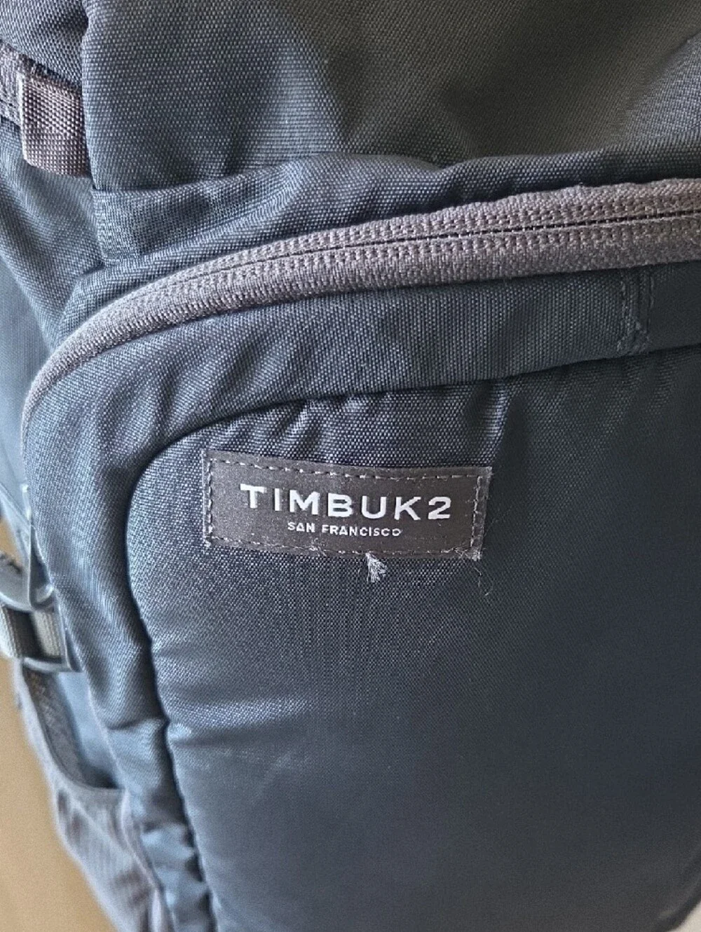 Timbuk2 Armory Pack Black and Gray Backpack top-loading commuter pack